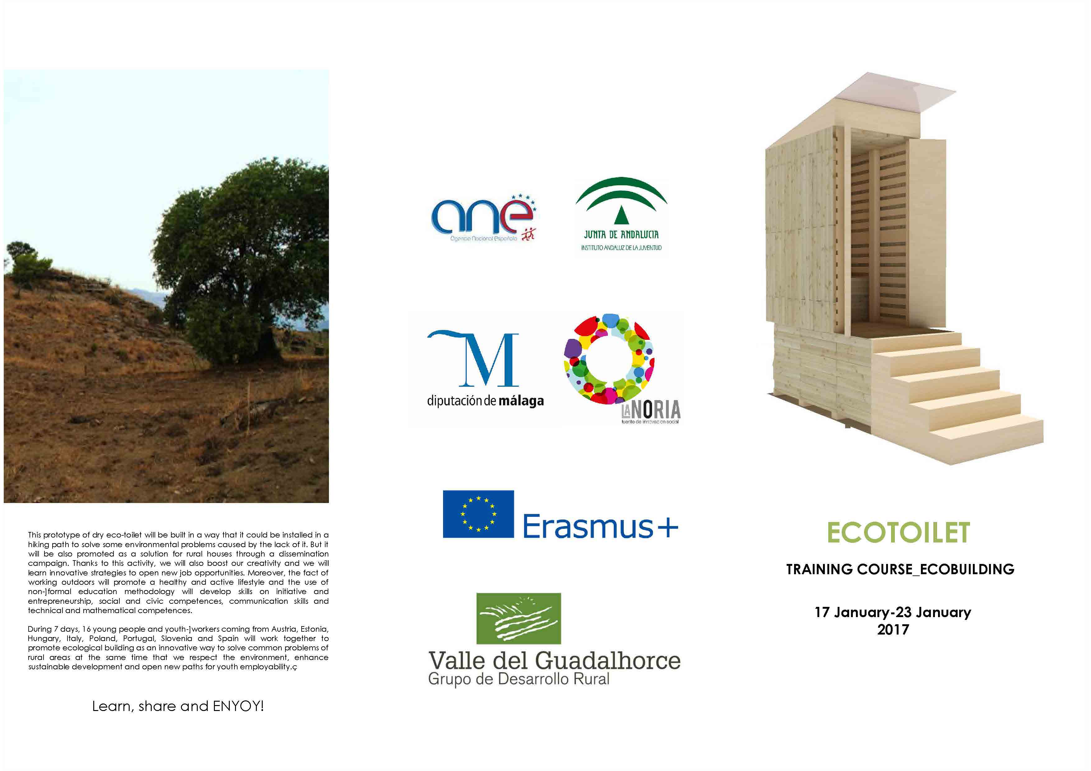  Ecobuilding for future, curso de formaci�n en torno a la construcci�n ecol�gica.